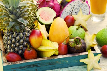 Tropische Früchte Geschmack