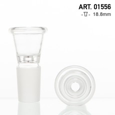 Glass Bowl mit kleinem Loch :18.8mm D:30mm H25mm Glass Bowl mit kleinem Loch :18.8mm D:30mm H25mm