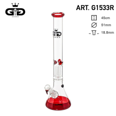 GG Bong Baked Beaker red GG Bong Baked Beaker red