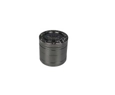 Grace Glass Amsterdam Mix Grinder 4-teilig D:40mm Silver... Grace Glass Amsterdam Mix Grinder 4-teilig D:40mm Silver...