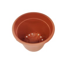 Topf Athena Rund Terracotta D:24cm 9L