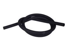 Silikonschlauch Soft Touch schwarz Silikonschlauch Soft Touch schwarz